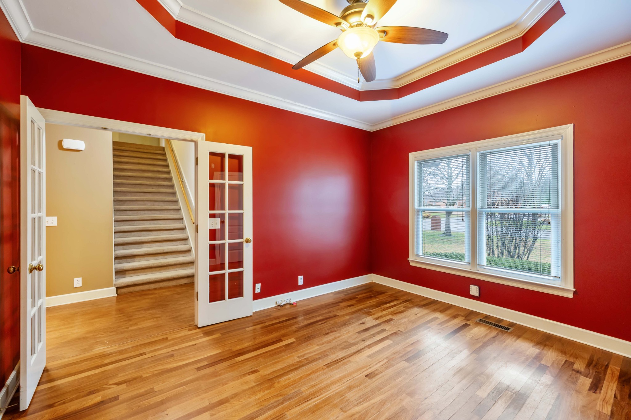 2815 Bowers Lane Murfreesboro, TN 37129 - Photo 11 of 75 a view of empty room with wooden floor and fan