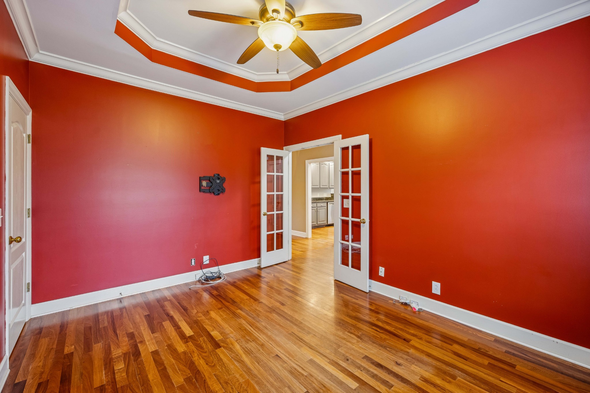 2815 Bowers Lane Murfreesboro, TN 37129 - Photo 13 of 75 a view of a room with wooden floor and a ceiling fan