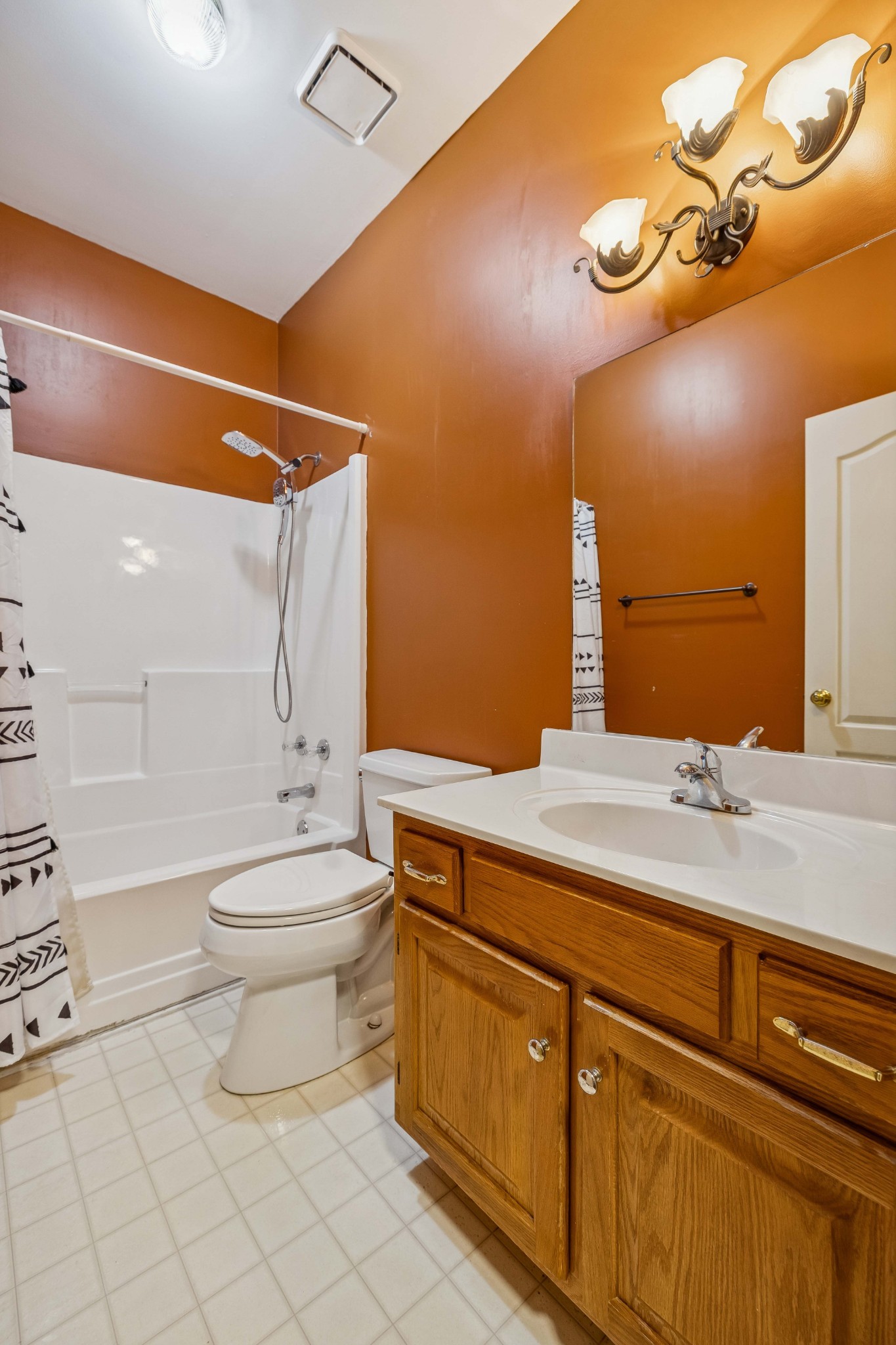 2815 Bowers Lane Murfreesboro, TN 37129 - Photo 17 of 75 a bathroom with a granite countertop toilet sink and mirror