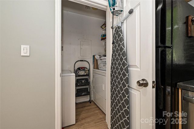a view of a bathroom with a shower