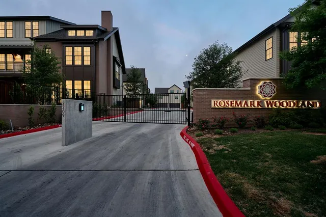 a view of street sign