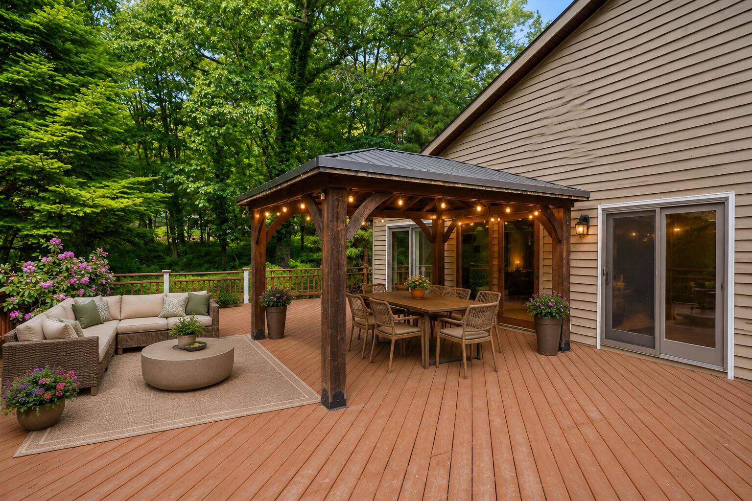 17871 North Fruitport Road Spring Lake, MI 49456 - Photo 29 of 38 Deck Virtually Staged