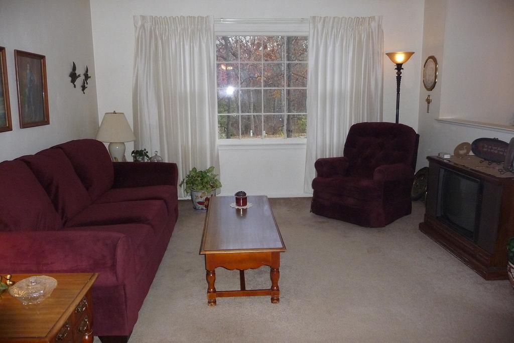 63 Cedarbrook Lane Blue Ridge, VA 24064 - Photo 5 of 14 a living room with furniture and a window