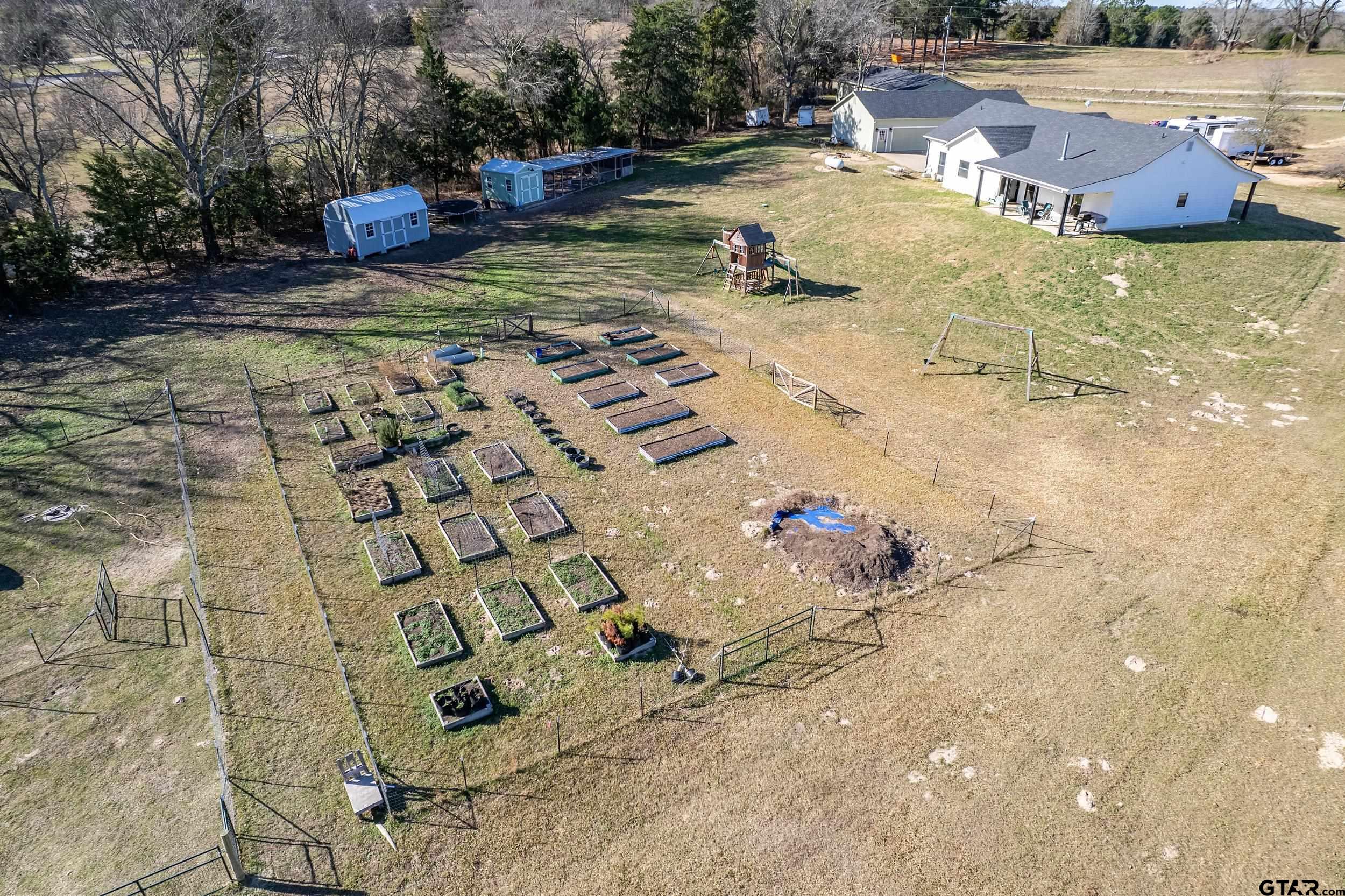 488 VZ County Road Ben Wheeler, TX 75754 - Photo 23 of 47 a view of a yard with an outdoor space