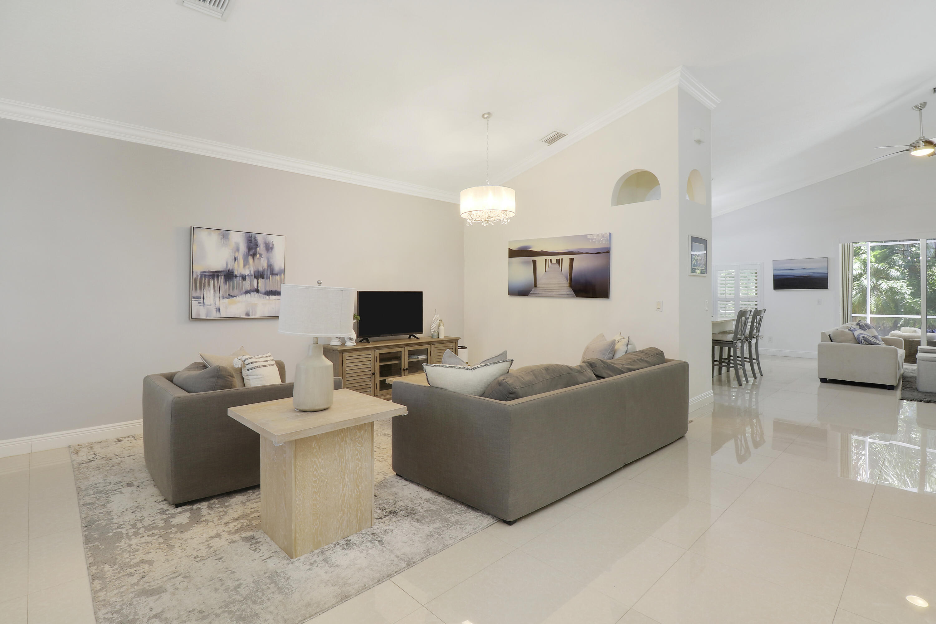 211 Pennock Trace Drive Jupiter, FL 33458 - Photo 5 of 39 Front Room View upon Entering