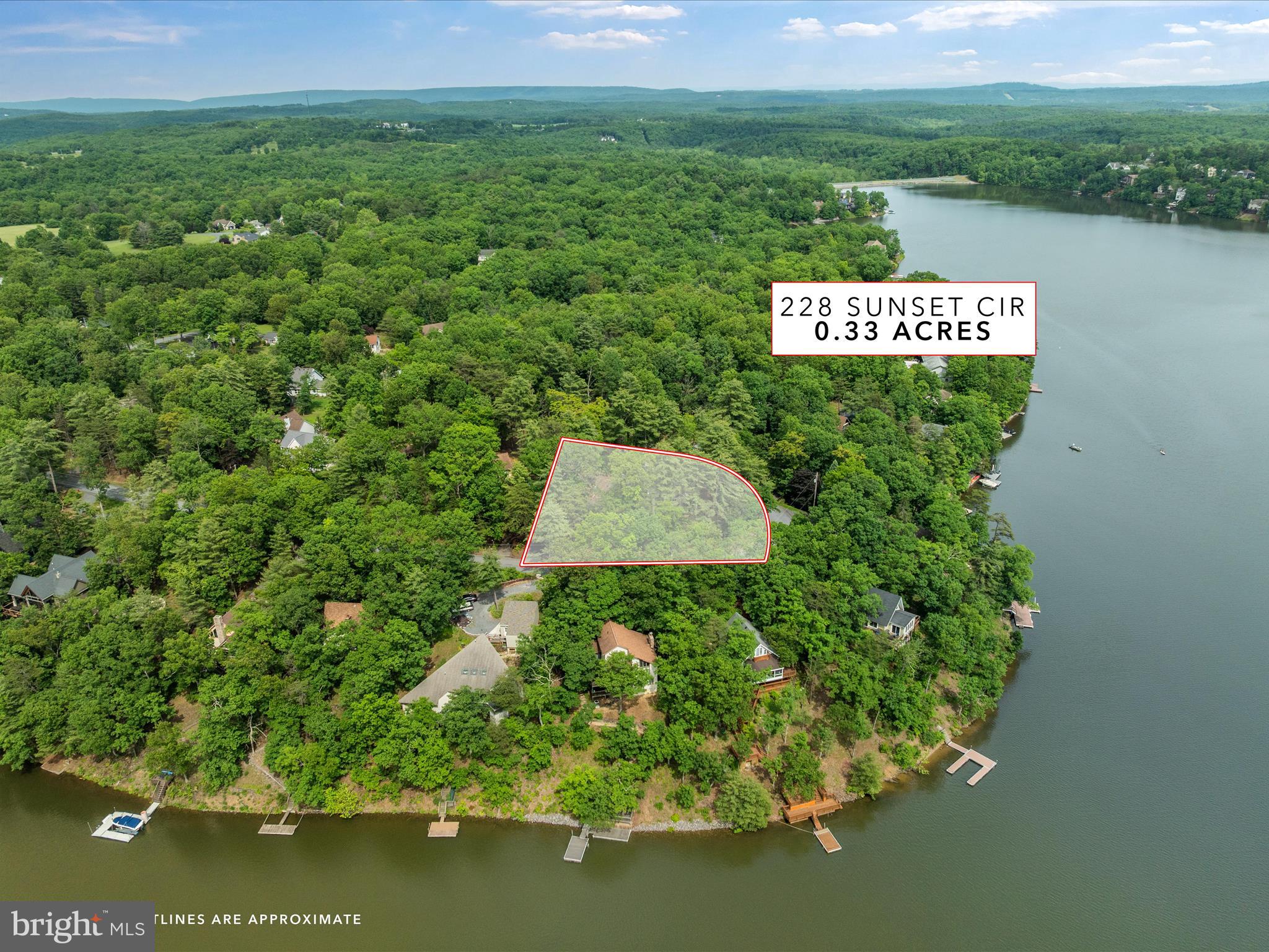 228 Sunset Circle Cross Junction, VA 22625 - Photo 50 of 72 Location pic to lake