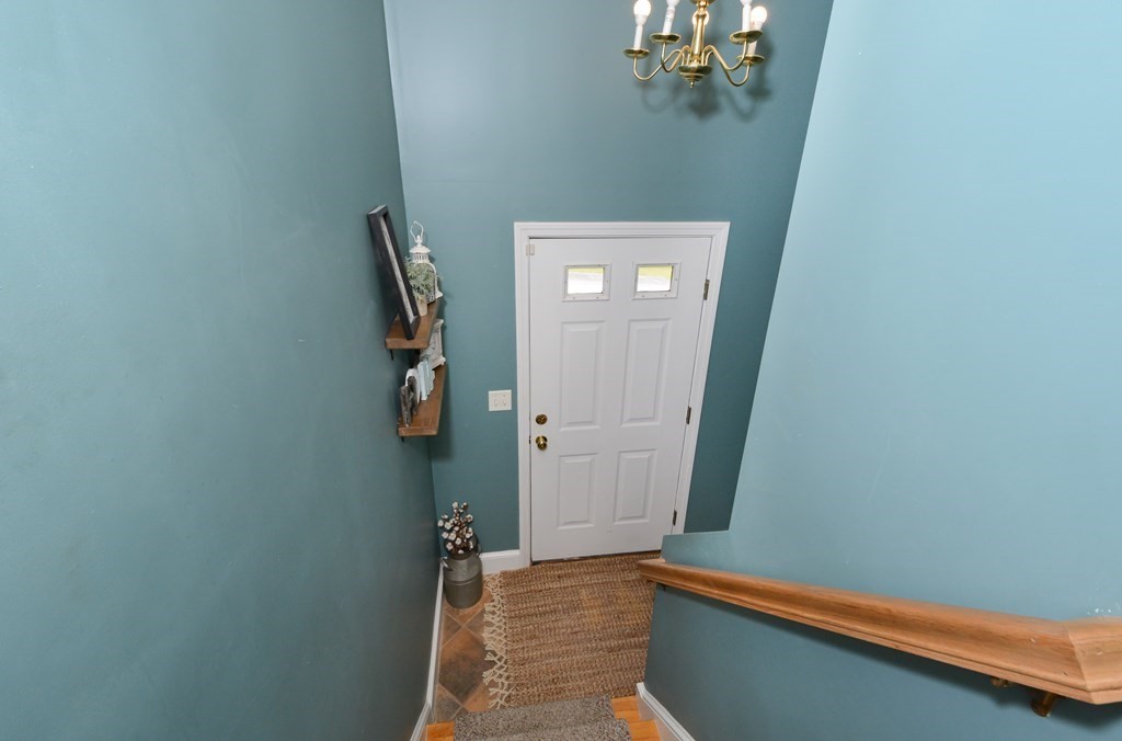 1 Hapgood Road Worcester, MA 01605 - Photo 24 of 34 view of room with stairs and wooden floor