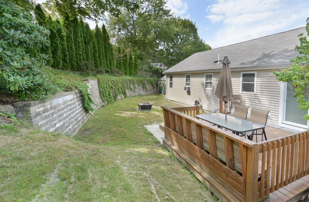 1 Hapgood Road Worcester, MA 01605 - Photo 34 of 34 a view of a house with backyard and trees