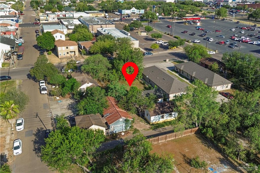 706 Doherty Avenue Mission, TX 78572 - Photo 19 of 21 an aerial view of a house with a yard and tennis court