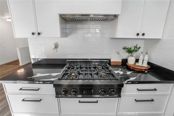 a close view of stove top oven