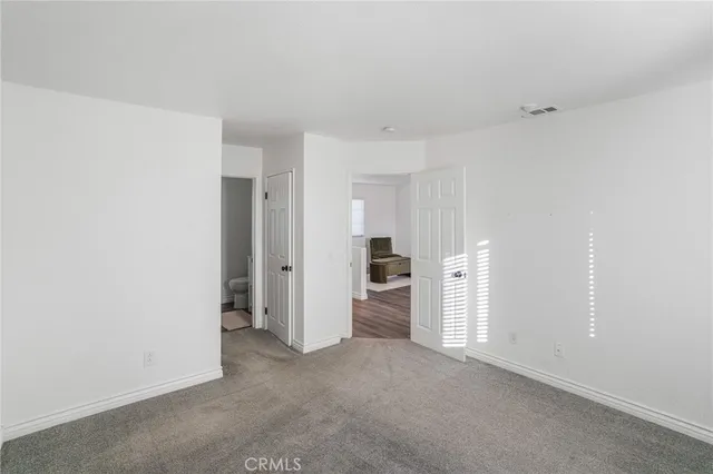 a view of empty room