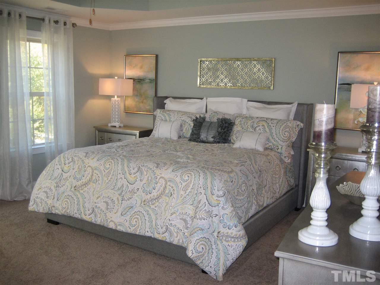 2304 Everstone Road Wake Forest, NC 27587 - Photo 14 of 25 Spacious Master Bedroom
