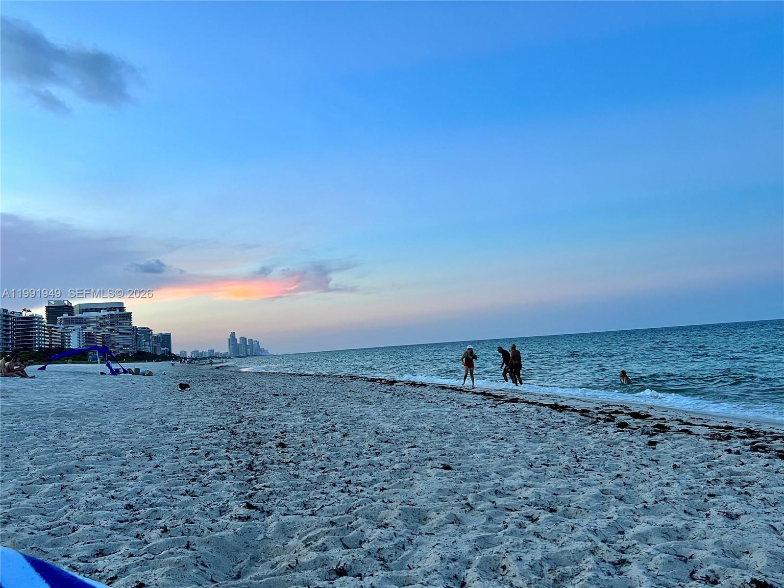 9172 Collins Avenue, Unit 305 Surfside, FL 33154 - Photo 30 of 37 a view of outdoor space and ocean view