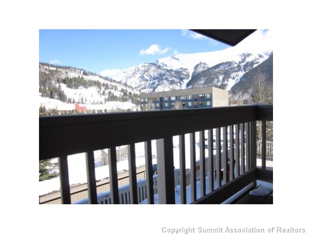 108 Guller Road, Unit A5 Frisco, CO 80443 - Photo 16 of 25 View. View from the balcony off of the master bedroom!
