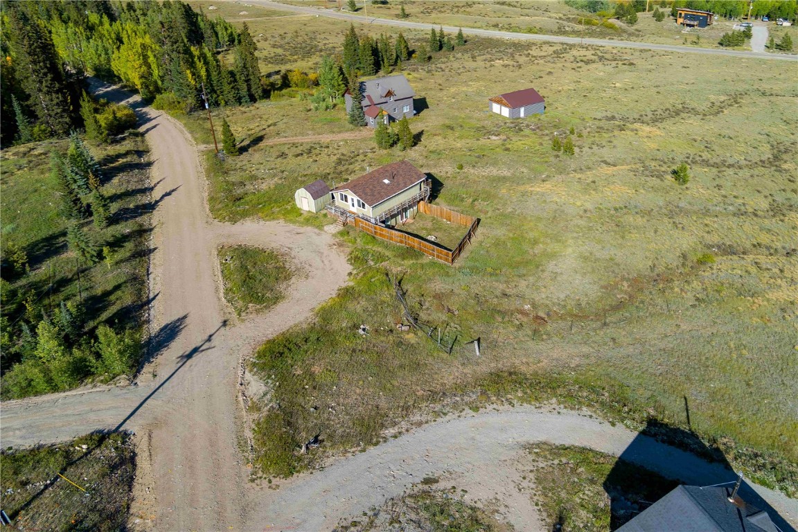 746 Edgewood Road Alma, CO 80420 - Photo 15 of 32 Birds eye view of property with a rural view
