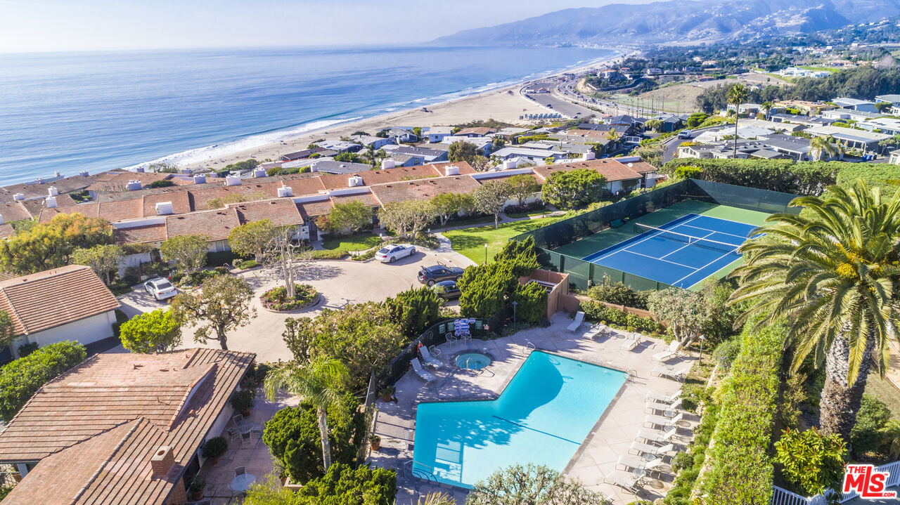 6801 Shearwater Lane Malibu, CA 90265 - Photo 28 of 33 an aerial view of residential houses with outdoor space