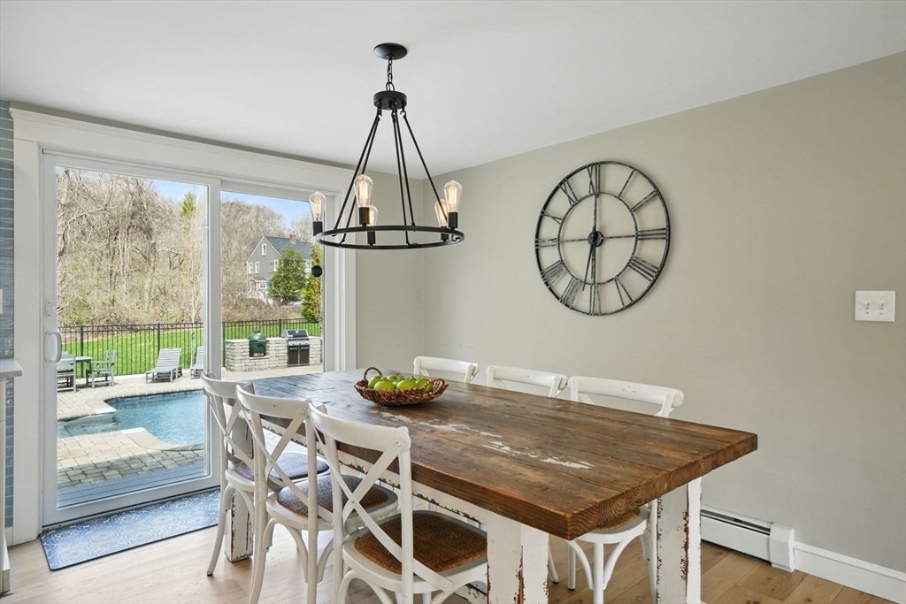 11 Old Oaken Bucket Road Norwell, MA 02061 - Photo 14 of 39 a view of a dining room with furniture window and outside view