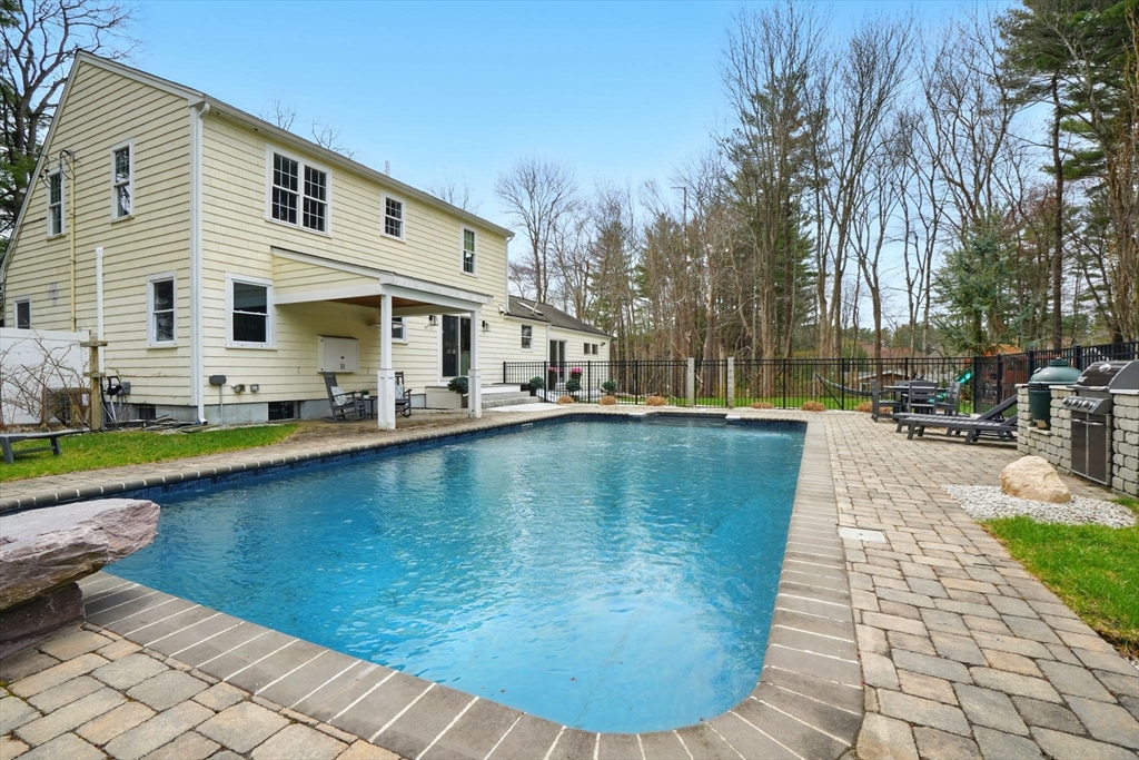 11 Old Oaken Bucket Road Norwell, MA 02061 - Photo 32 of 39 a view of a swimming pool with lounge chair
