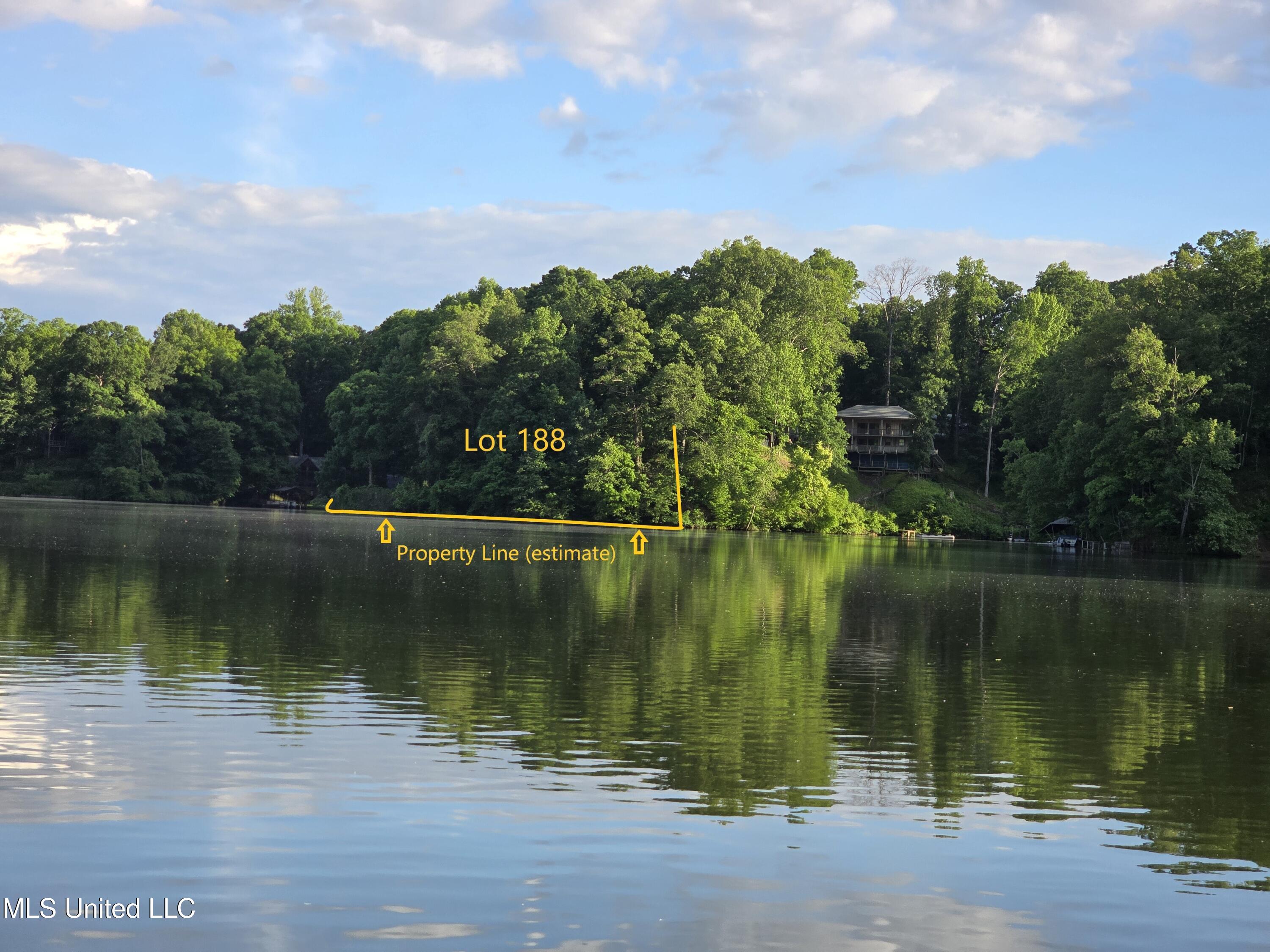 3090 Hickory Nut Drive Hernando, MS 38632 - Photo 21 of 33 lot 188 from lake with property line est