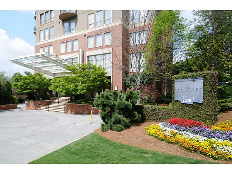2626 Peachtree Road Northwest, Unit 1105 Atlanta, GA 30305 - Photo 1 of 1 Exterior Front. "The concierge will meet you in the lobby to buzz you up"