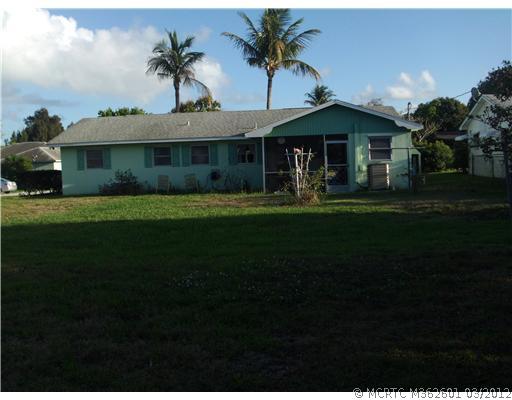 8887 Southeast Rigdon Way Hobe Sound, FL 33455 - Photo 7 of 9 Exterior Back.