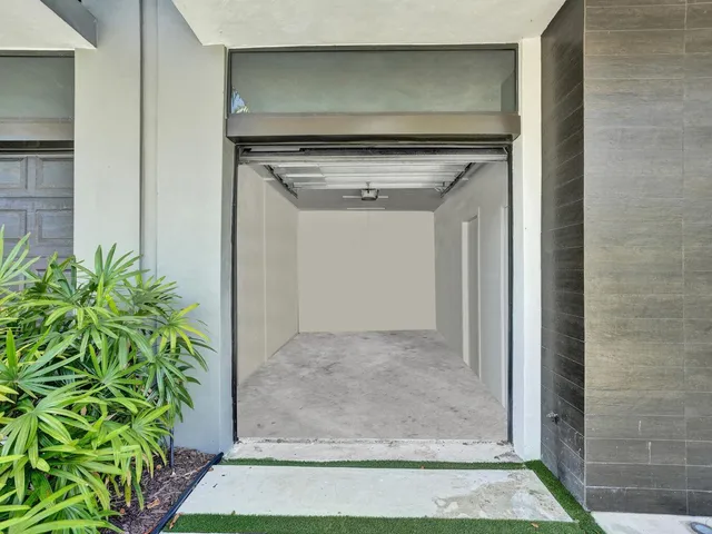 a house with trees in front of it