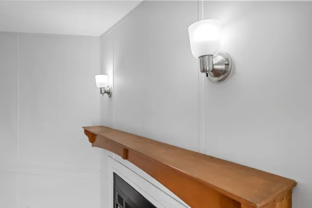 a view of room with stairs