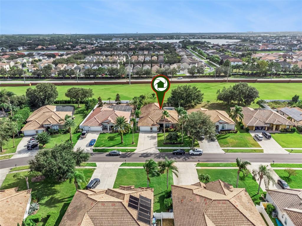 11162 Ledgement Lane Windermere, FL 34786 - Photo 46 of 55 an aerial view of multiple house