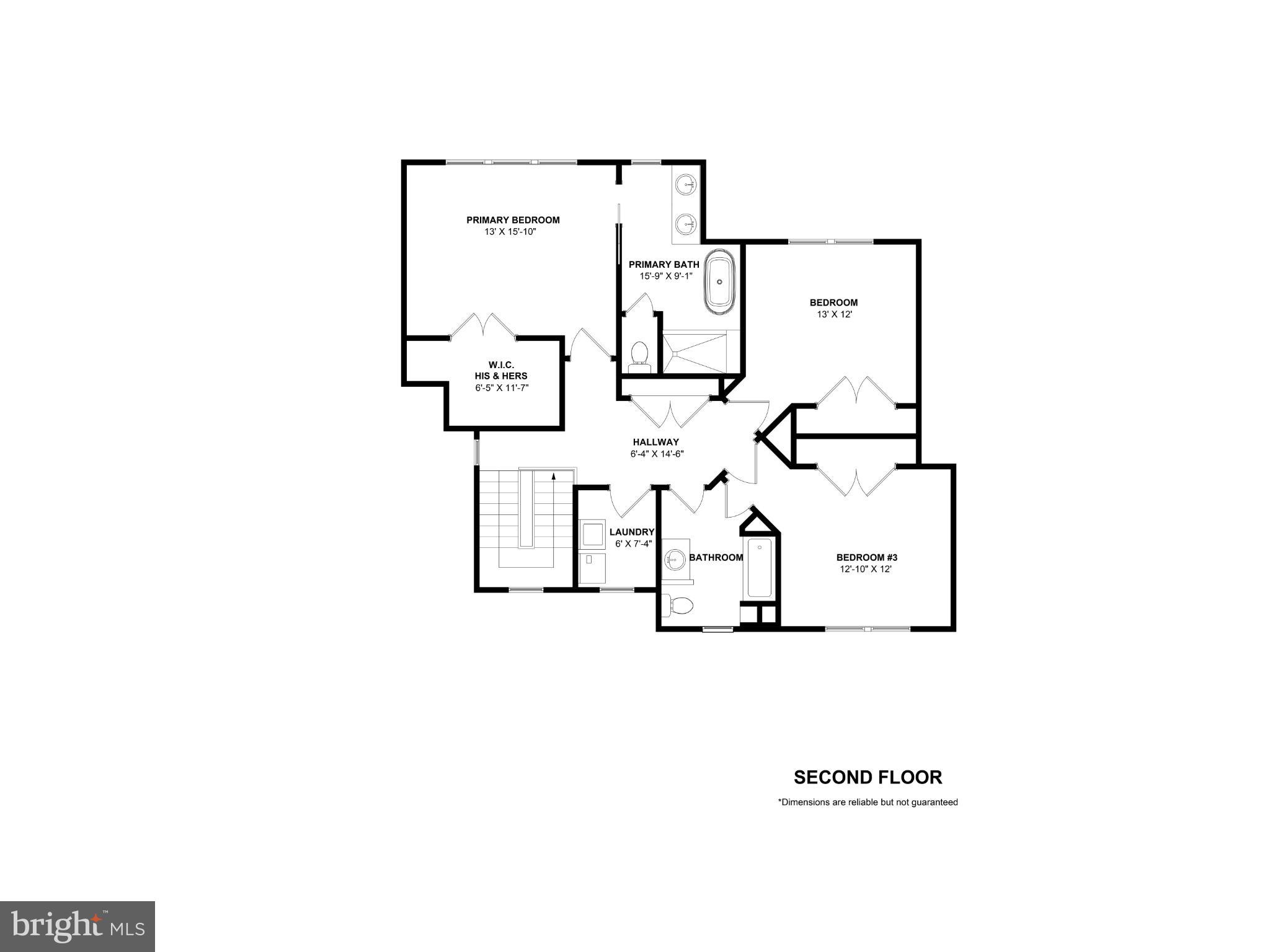34 Timber Rdg Trail Culpeper, VA 22701 - Photo 4 of 6 Spacious second-floor layout design.