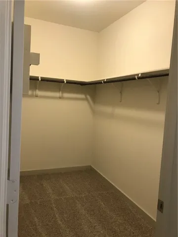 a view of a room with an empty space