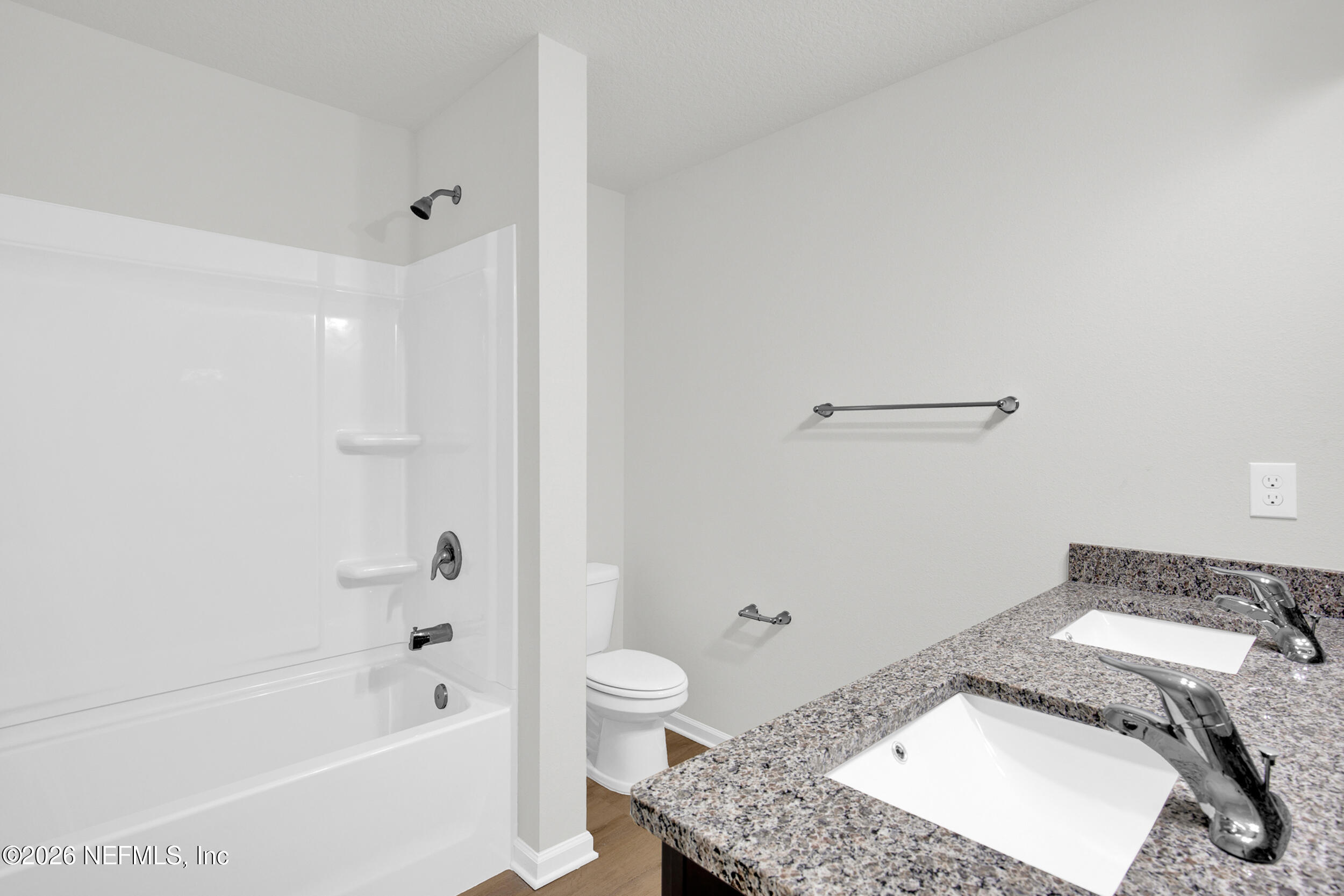 138 Kelly Smith School Road Palatka, FL 32177 - Photo 21 of 52 a bathroom with a granite countertop sink and a mirror