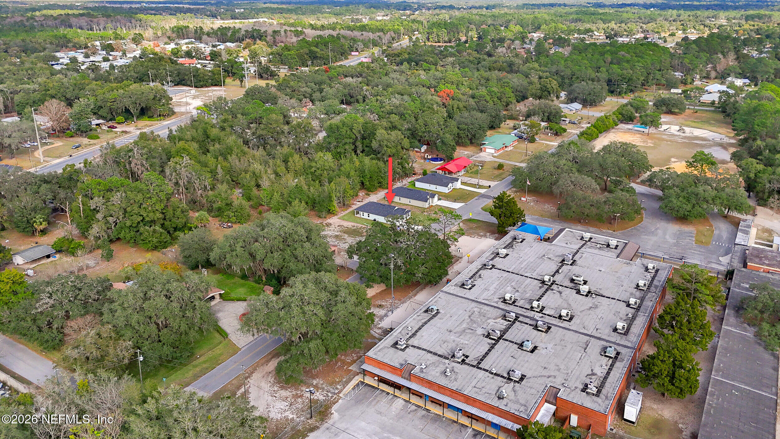 138 Kelly Smith School Road Palatka, FL 32177 - Photo 51 of 52 an aerial view of a house with a yard