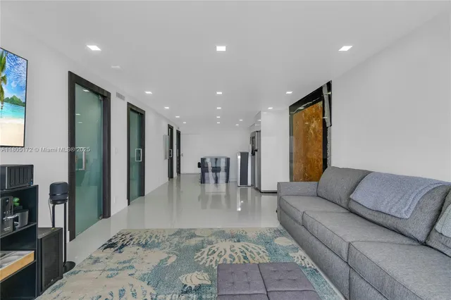 a view of an ocean beach