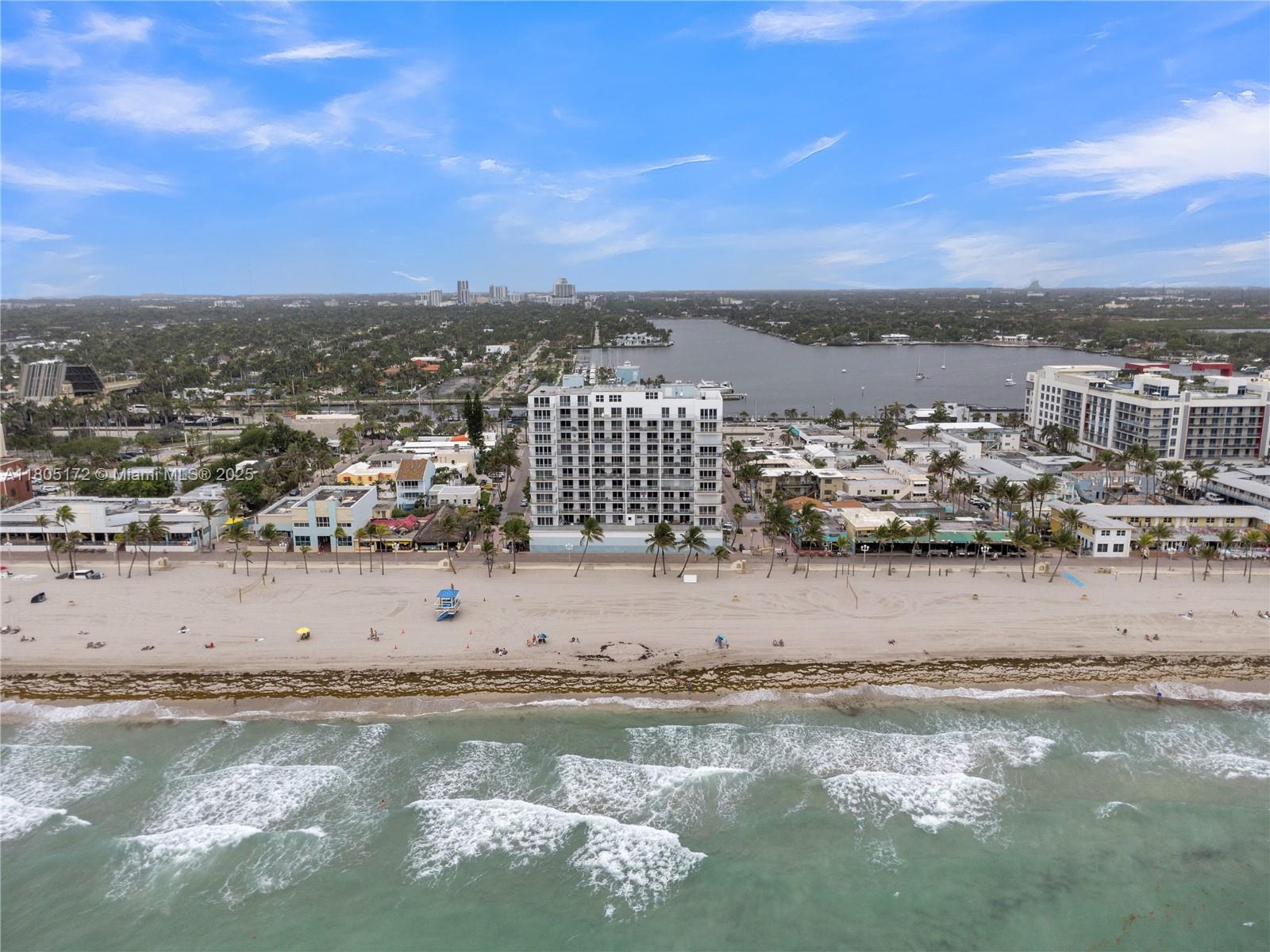 400 North Surf Road, Unit 504 Hollywood, FL 33019 - Photo 36 of 44 a view of ocean and city