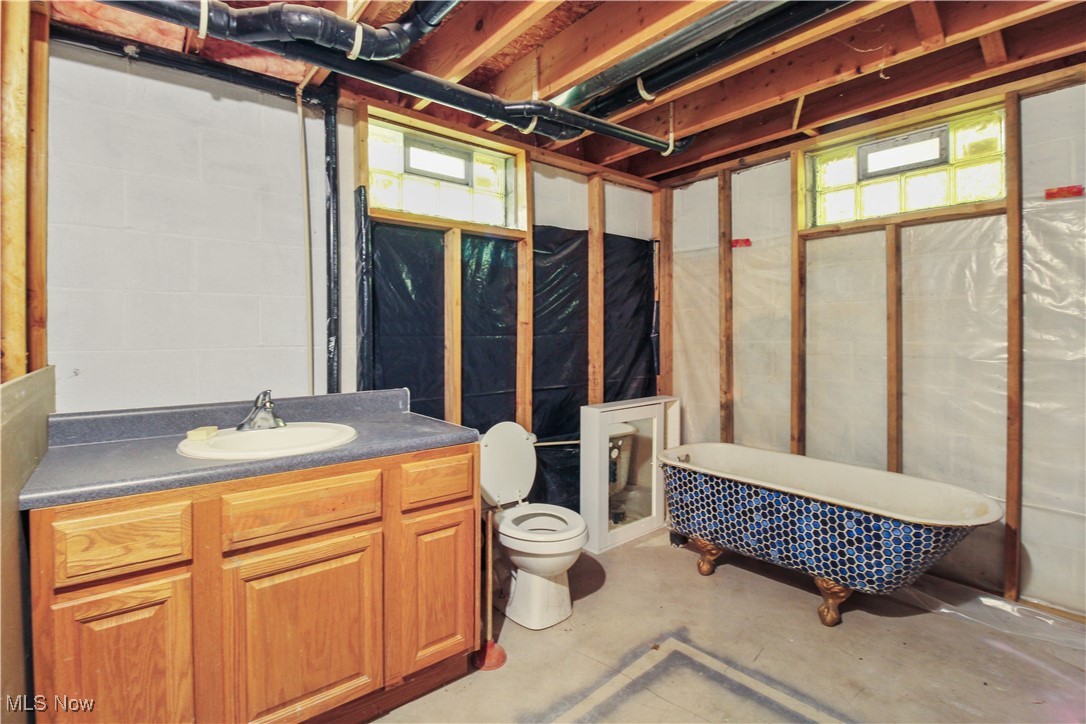 2632 Berry Road Akron, OH 44320 - Photo 29 of 39 Basement featuring sink