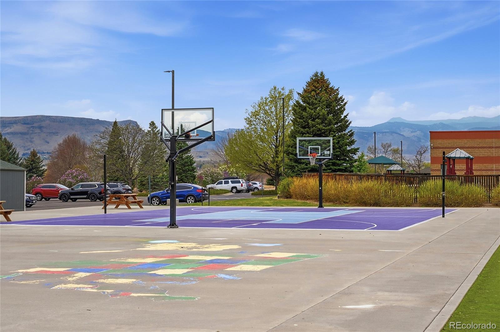 6383 Deframe Way Arvada, CO 80004 - Photo 37 of 49 a view of a basketball court