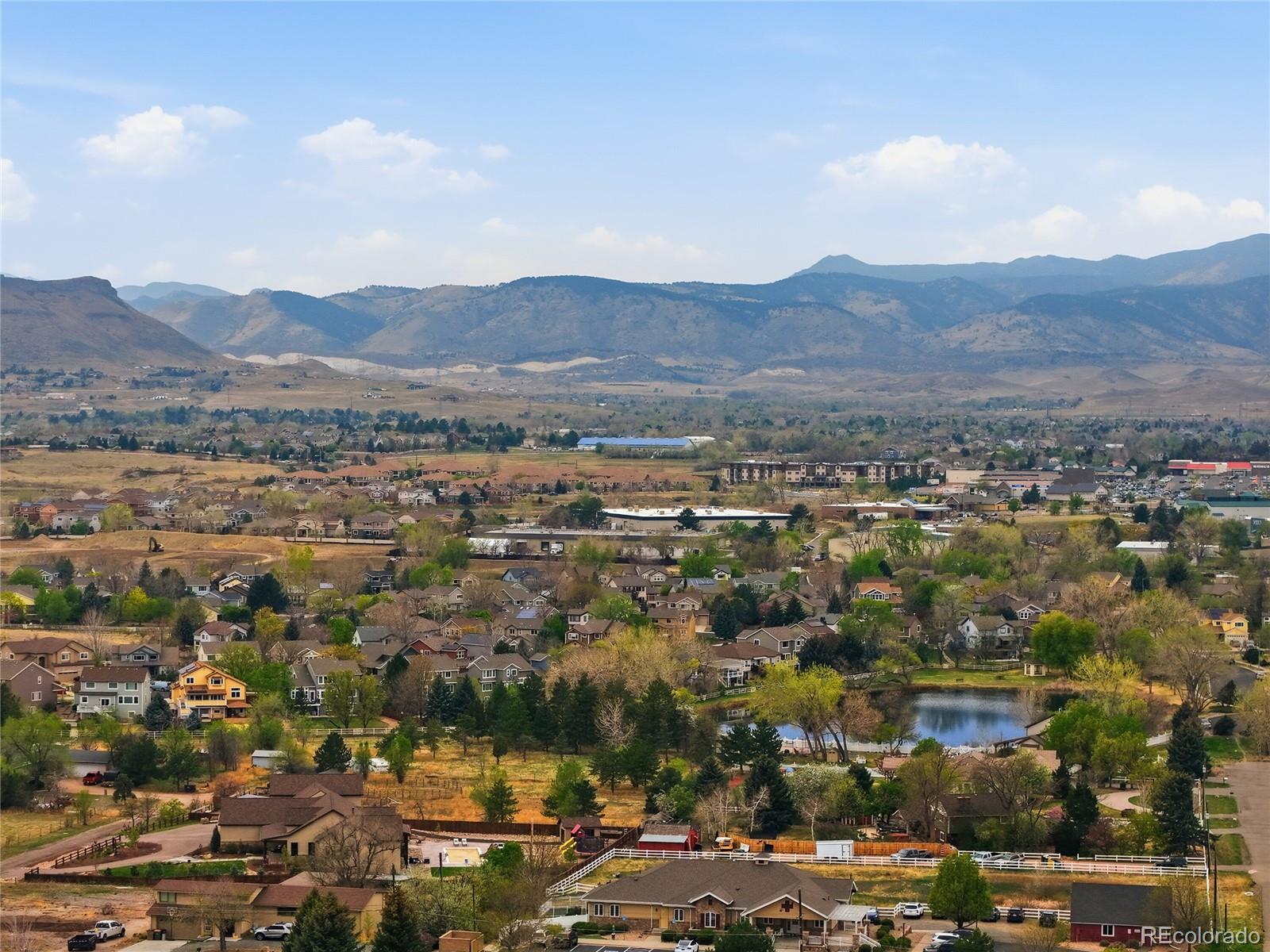 6383 Deframe Way Arvada, CO 80004 - Photo 49 of 49 an aerial view of a city