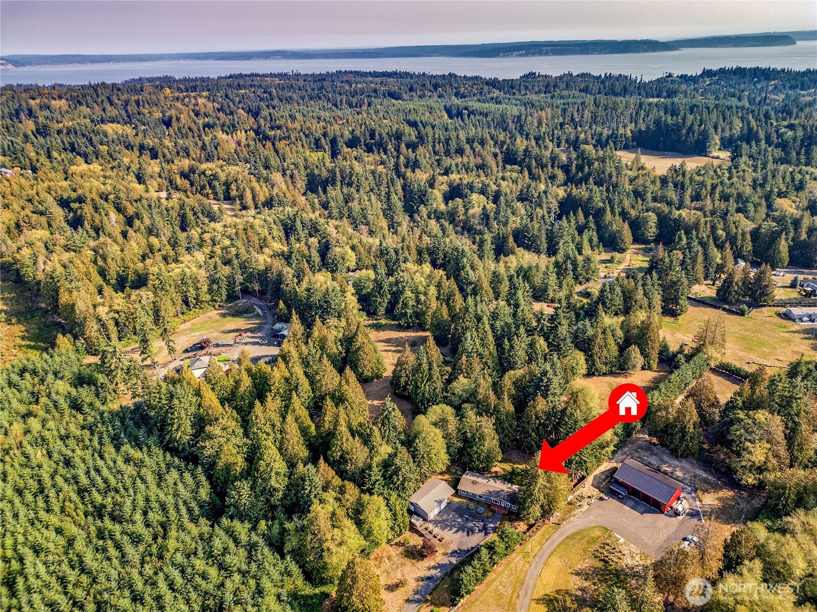 35025 Little Boston Road Northeast Kingston, WA 98346 - Photo 40 of 40 a view of outdoor space with garden view