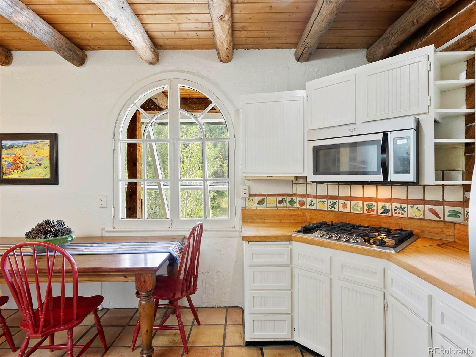 26795 Light Lane Conifer, CO 80433 - Photo 28 of 40 a outdoor kitchen with stainless steel appliances granite countertop a stove and a sink