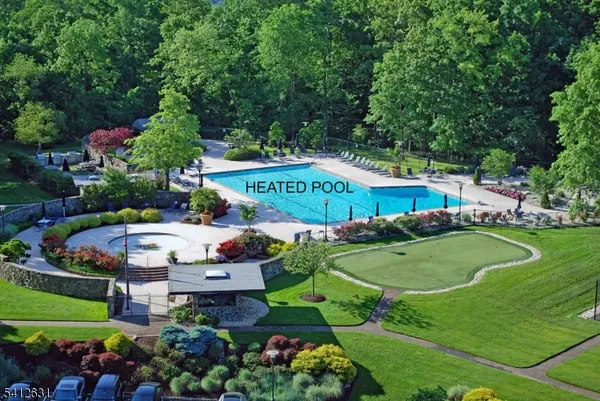 a view of a swimming pool and outdoor space