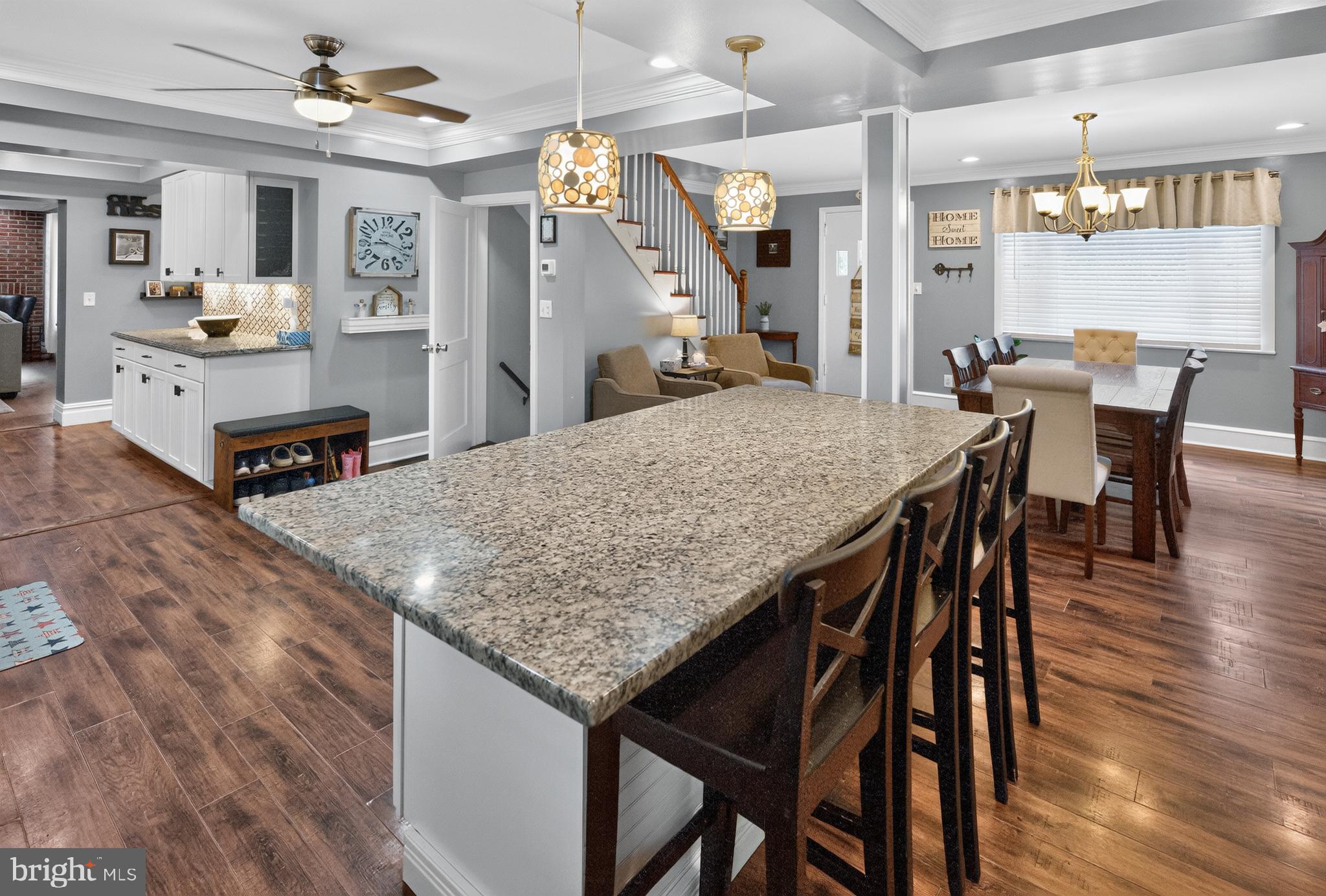 68 New Road Southampton, PA 18966 - Photo 8 of 27 a dining table with chairs and kitchen view