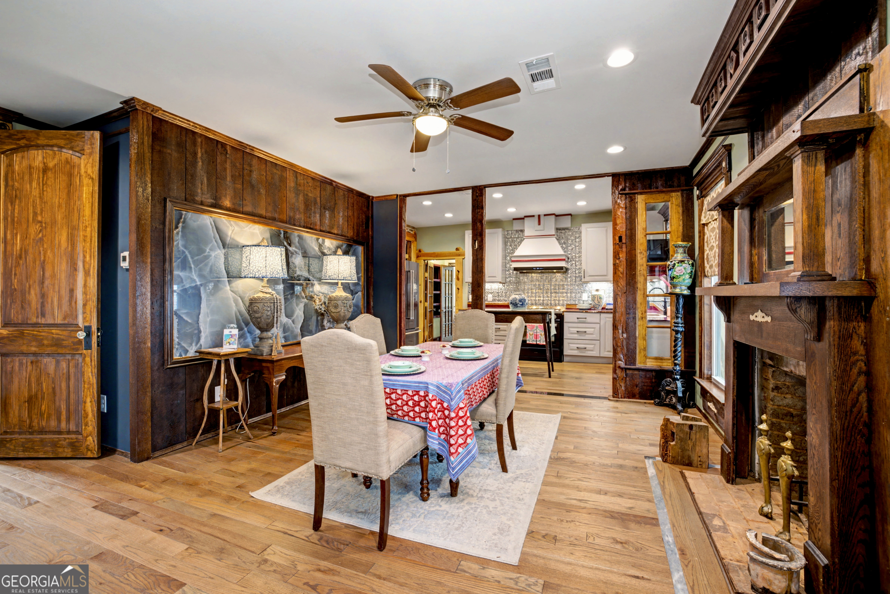 68 Spring Street Newnan, GA 30263 - Photo 11 of 48 a dining room with furniture window and wooden floor