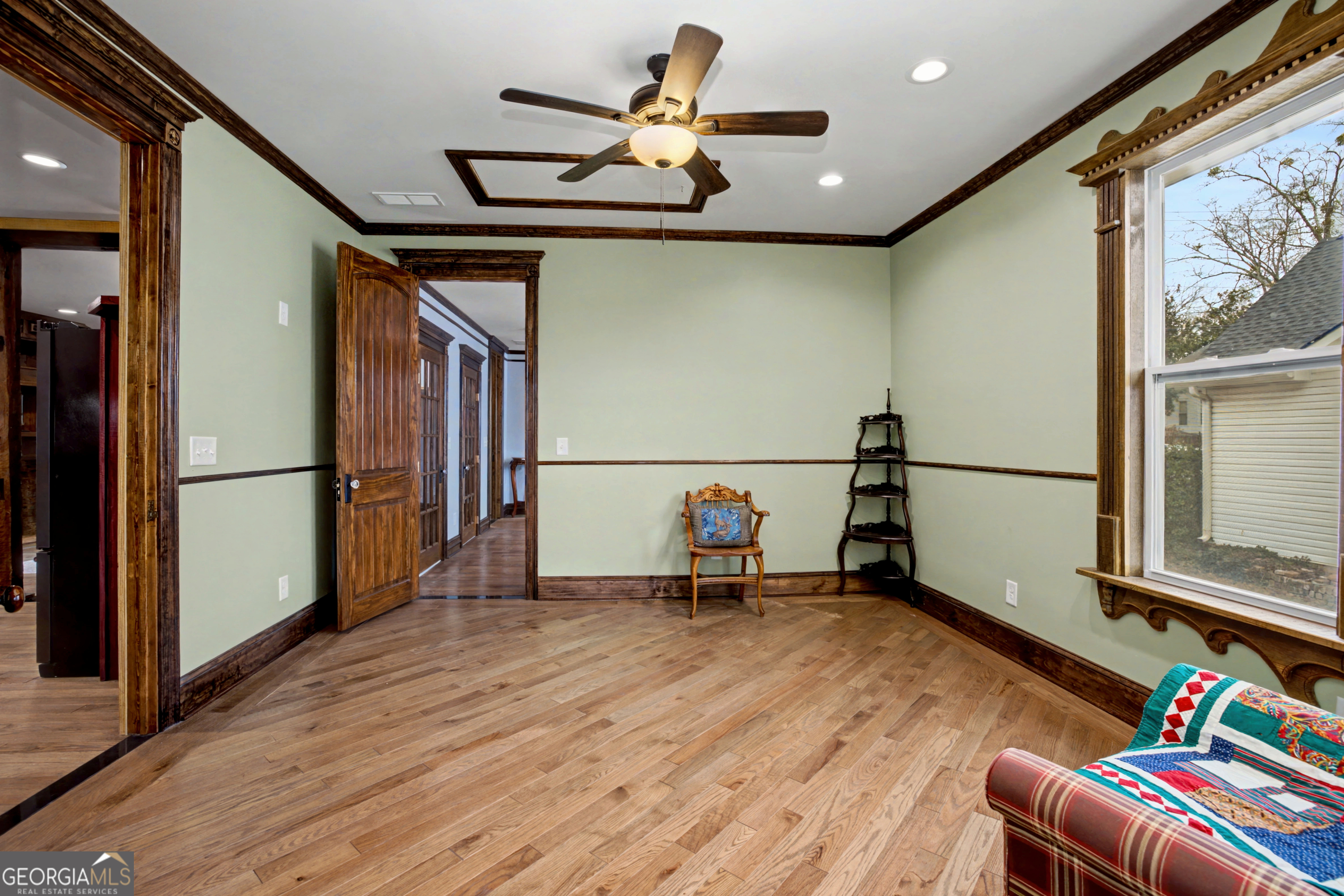 68 Spring Street Newnan, GA 30263 - Photo 24 of 48 a view of entryway with wooden floor