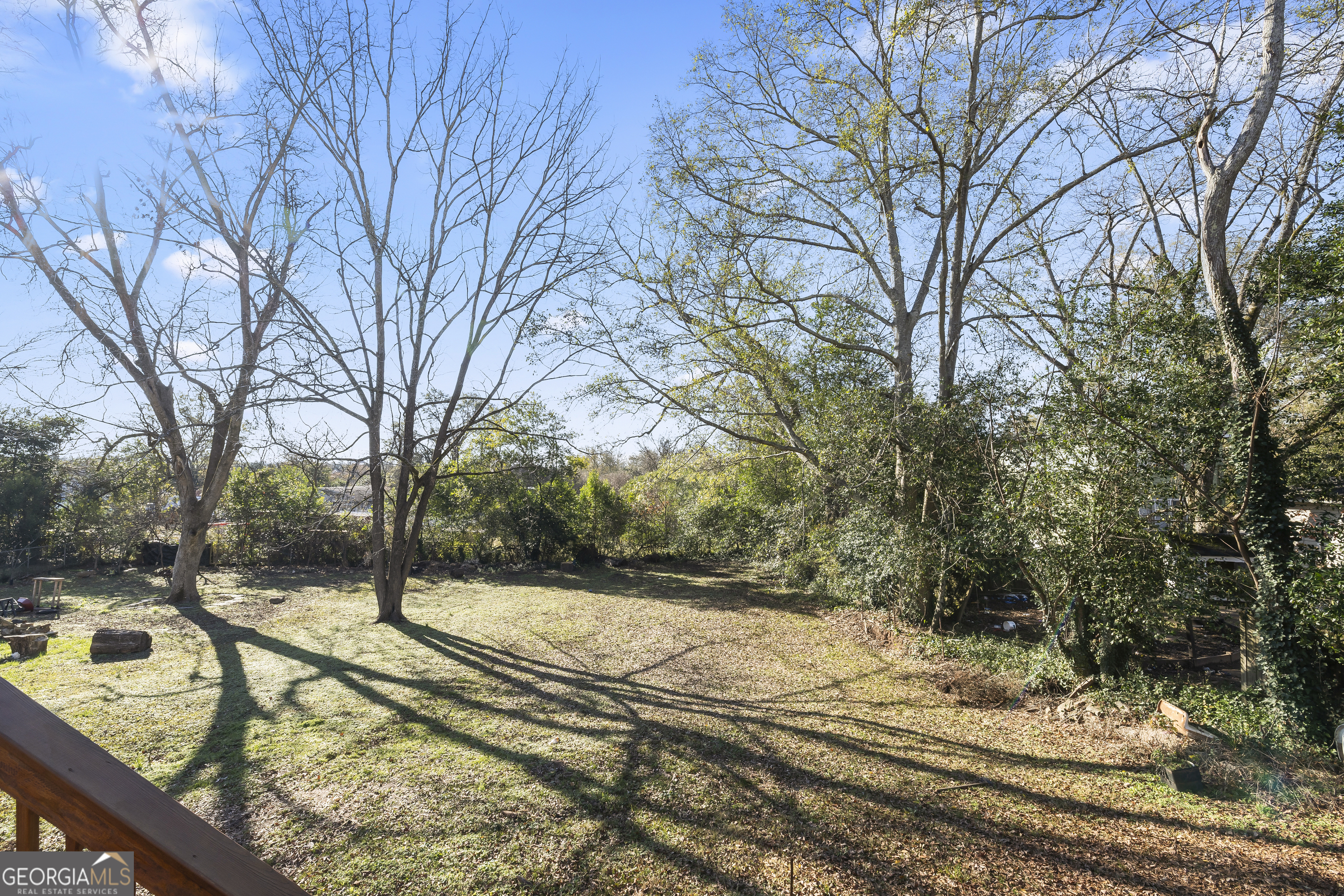 68 Spring Street Newnan, GA 30263 - Photo 44 of 48 a view of a yard with trees
