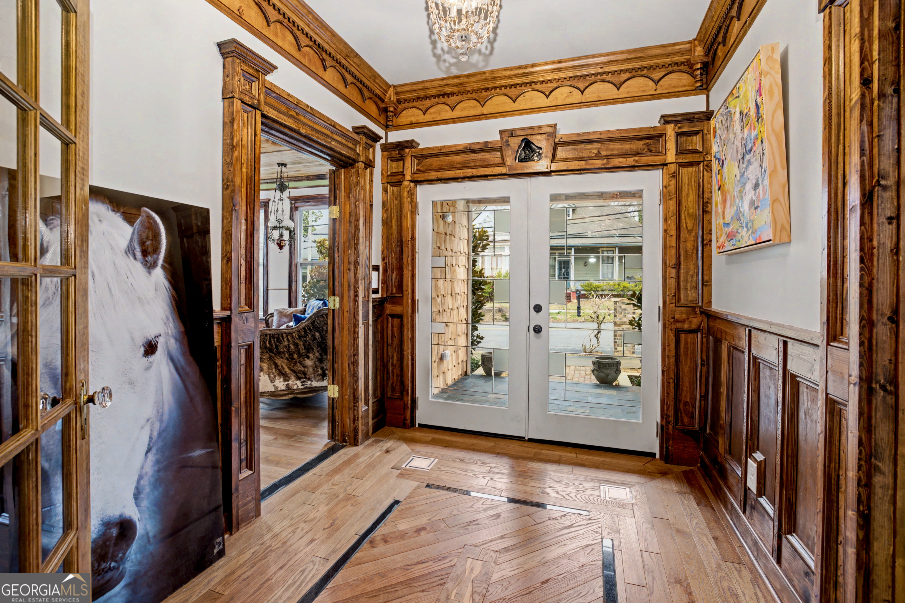 68 Spring Street Newnan, GA 30263 - Photo 5 of 48 a view of front door of a house