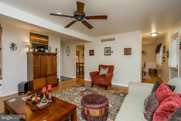 108 Bywood Road Elkton, MD 21921 - Photo 5 of 30 Shining Hardwood Floors & Ceiling Fan
