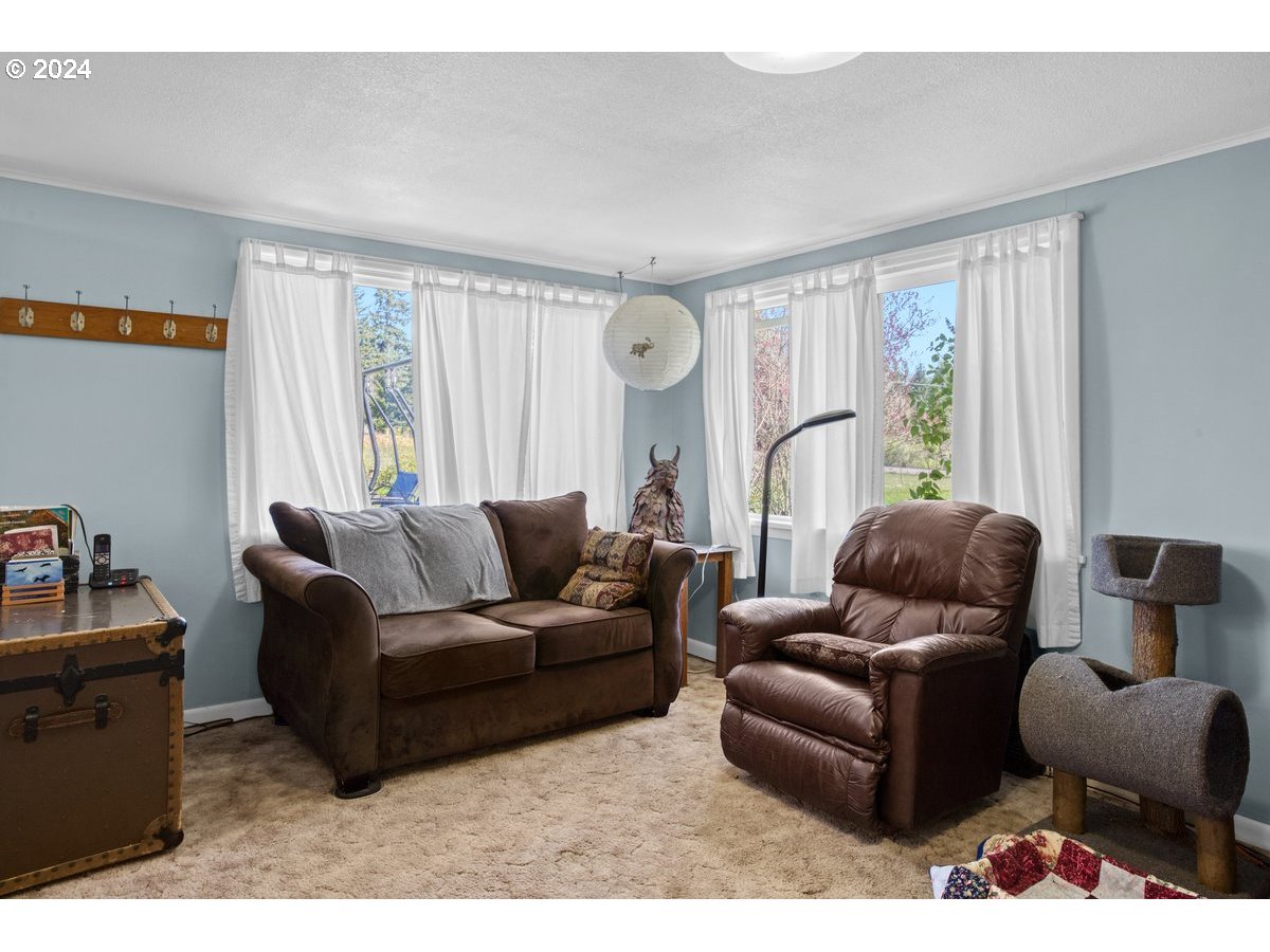 47700 Southwest Hebo Road Grand Ronde, OR 97347 - Photo 9 of 42 a living room with furniture and a window