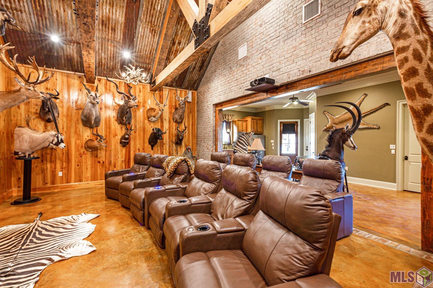 21808 Rabbit Run Drive Baton Rouge, LA 70817 - Photo 39 of 50 Man Cave Theater