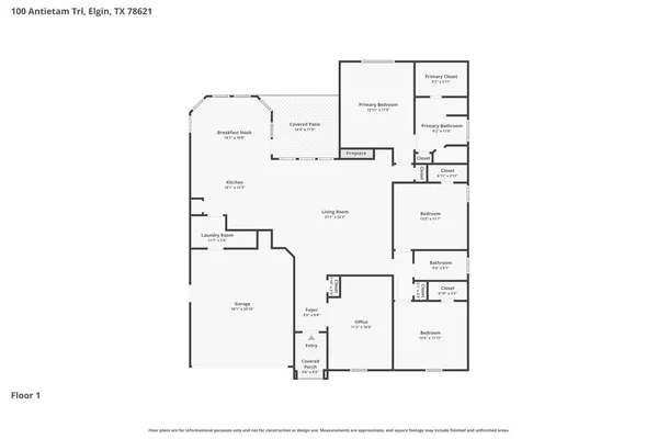 $310,000 | 100 Antietam Trail, Elgin, TX 78621