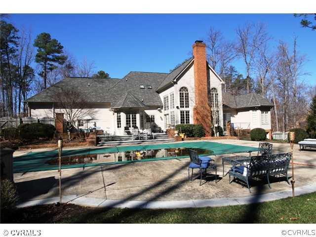 3535 Salles Ridge Court Midlothian, VA 23113 - Photo 12 of 12 a backyard of a house with yard barbeque oven and outdoor seating